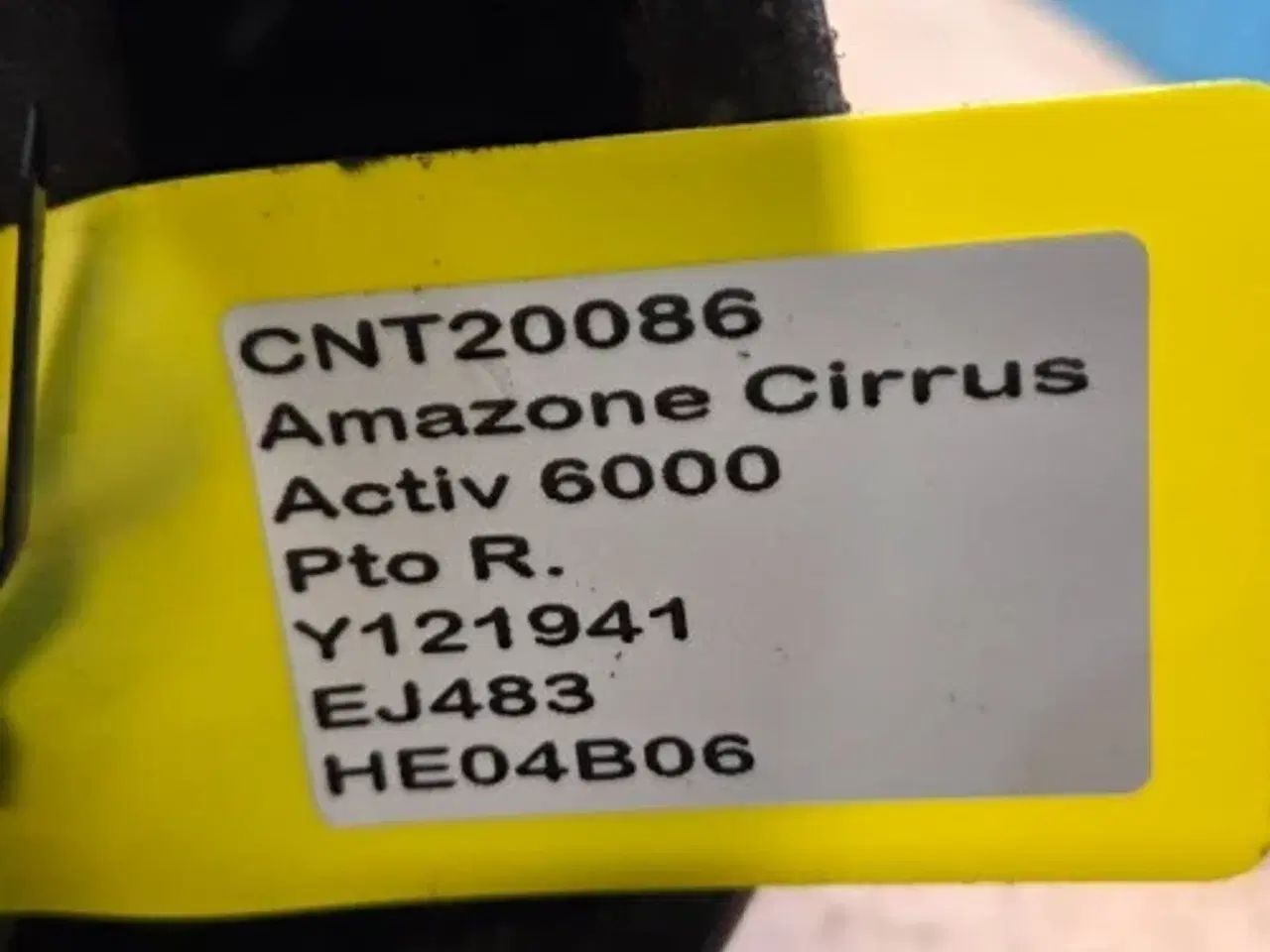 Billede 19 - Amazone Cirrus Activ 6000 Pto R.  Y121941