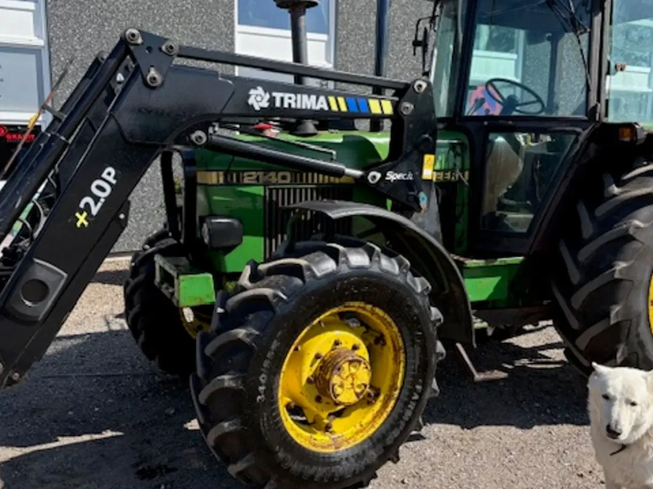 Billede 1 - John Deere 2140 SGII med frontlæsser TRIMA 2.0P