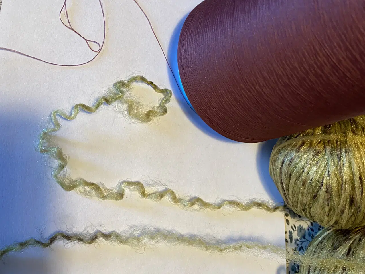 Billede 3 - Nylon tråd til at strikke i strømper/sokker