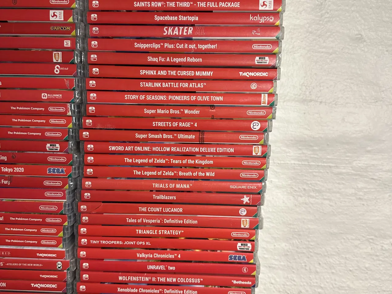 Billede 10 - Seperate Priser! 100 stk Nintendo Switch Spil