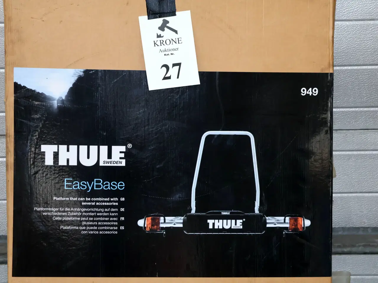Billede 1 -  Thule Easy base, ubrugt. MOMSFRI.