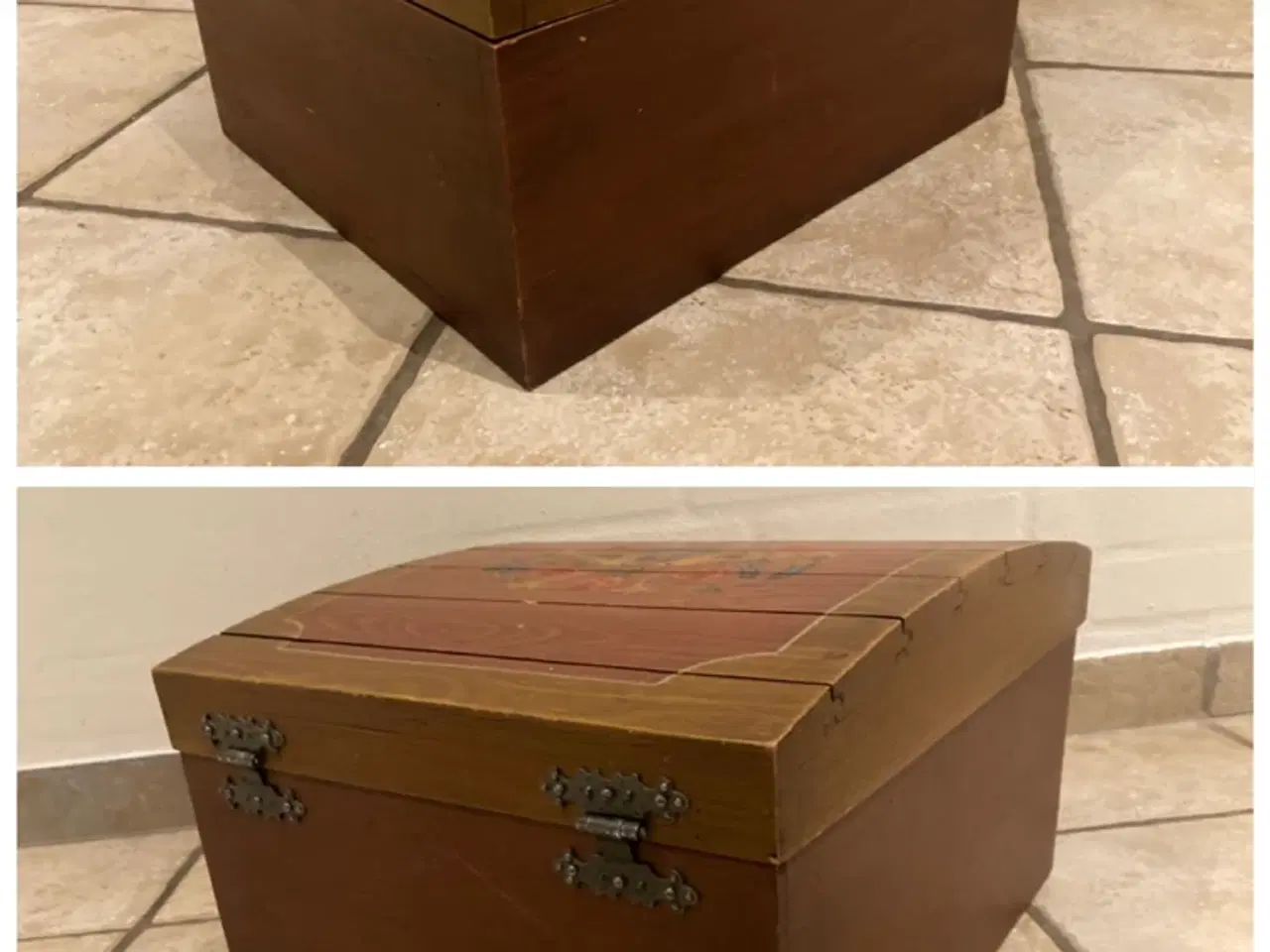 Billede 2 - Fin gammel kasse / kiste