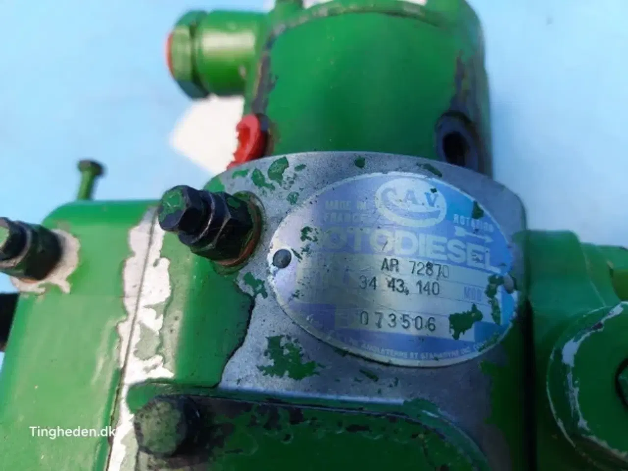 Billede 2 - John Deere 2040S CAV Brændestofpumpe AR72870