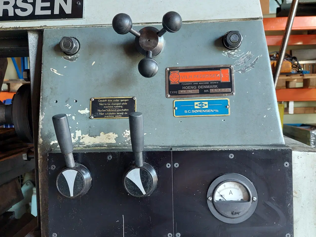 Billede 2 - Vilh. Pedersen VPU 201 fræser