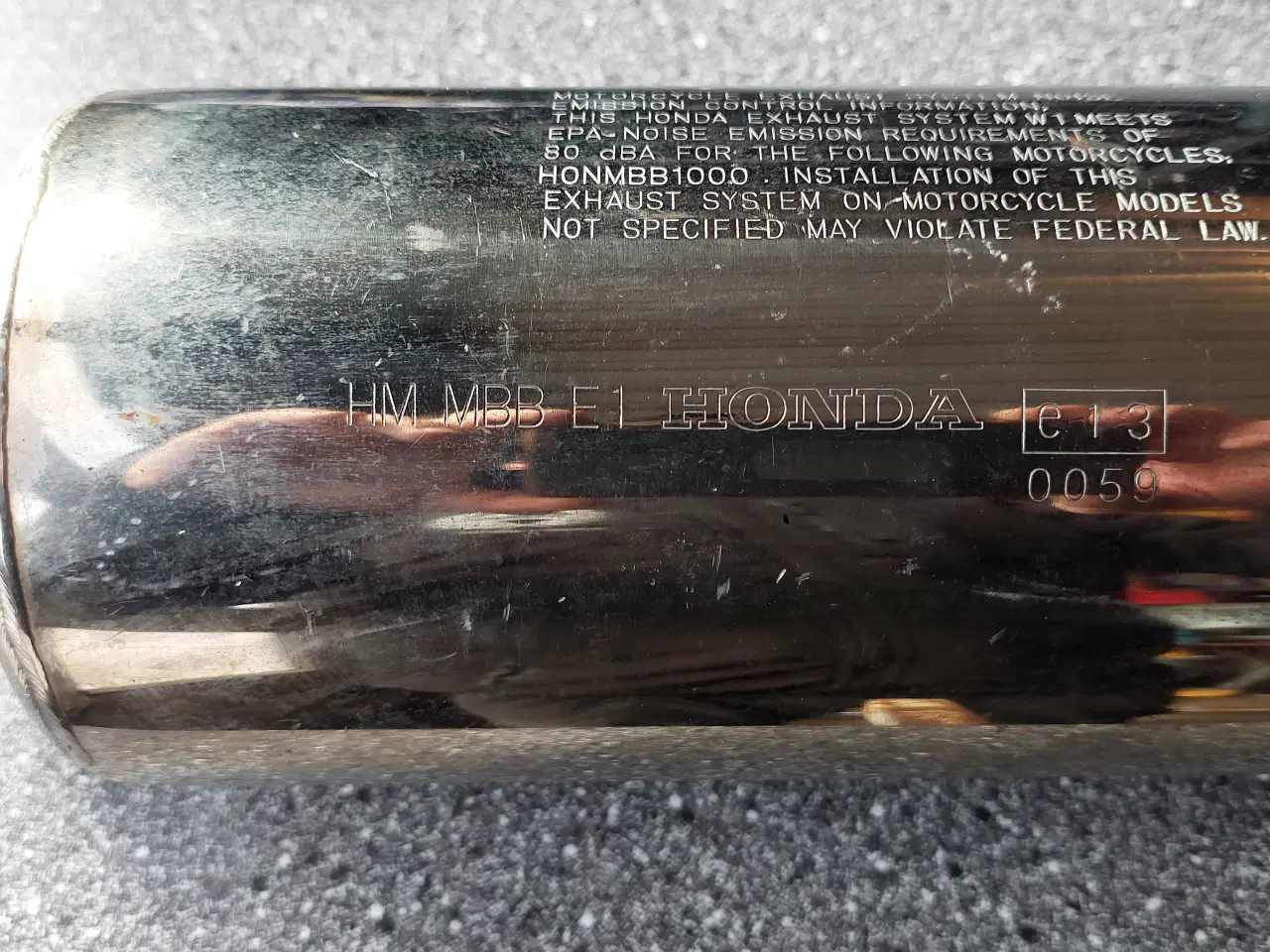 Billede 2 - Honda Vtr1000f udstødning