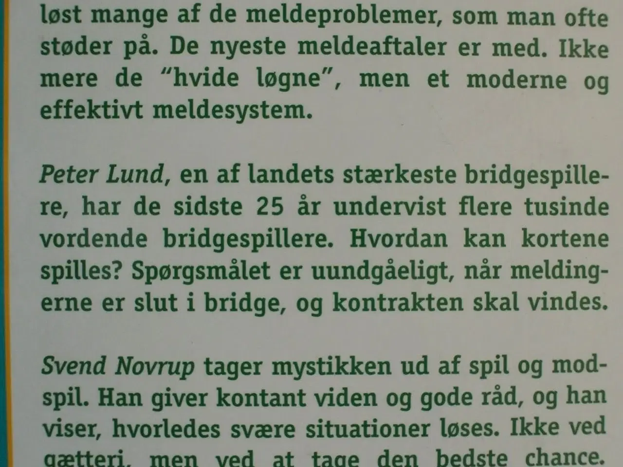 Billede 3 - bridge for begyndere, af peter lund og svend novru