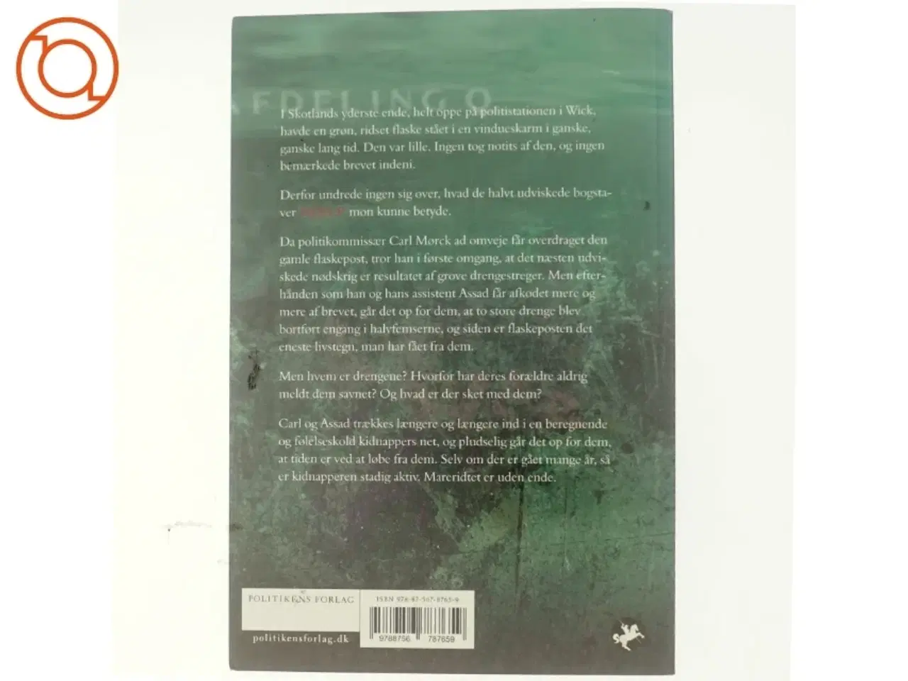 Billede 3 - Flaskepost Fra P af Adler-Olsen, Jussi (Bog)