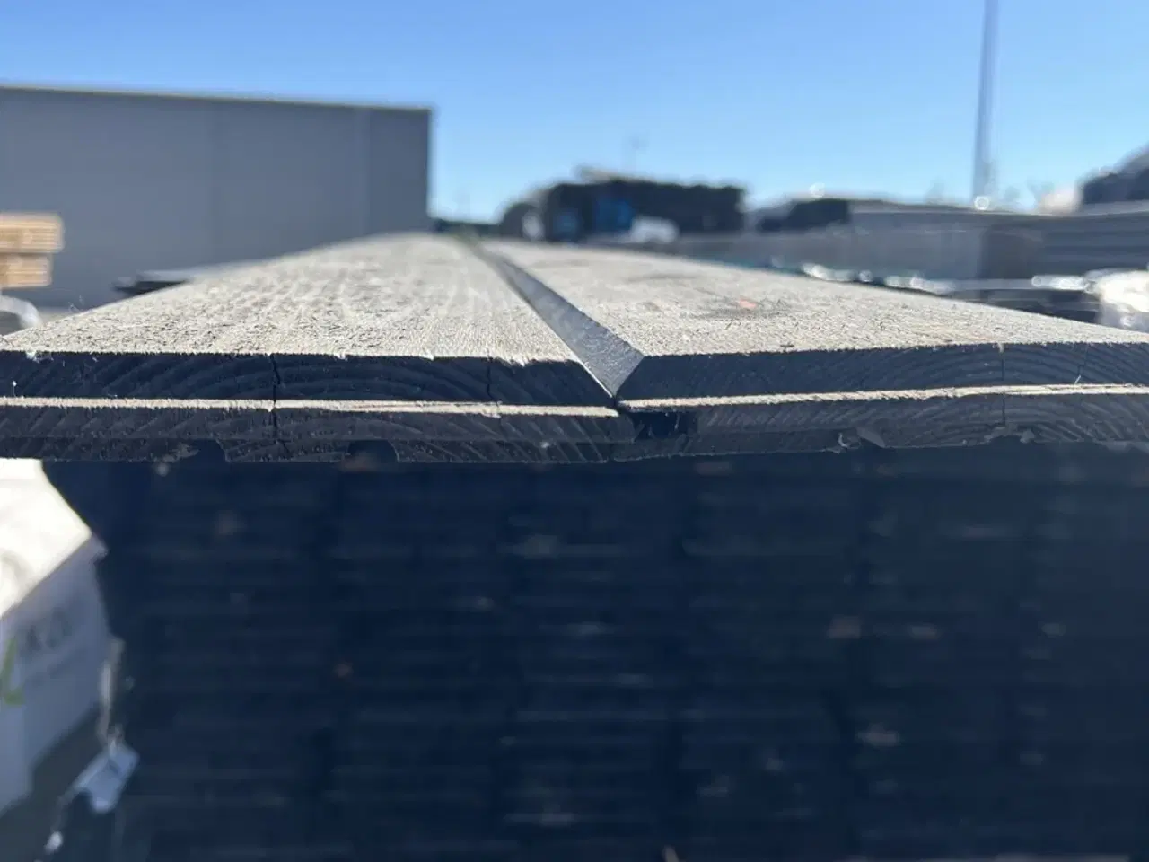 Billede 8 - Udvendig beklædning Bergene Holm imprægneret gran sort