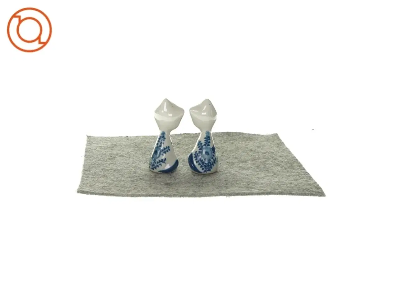 Billede 2 - Kattefigurer (2 stk) (str. H: 6 cm)