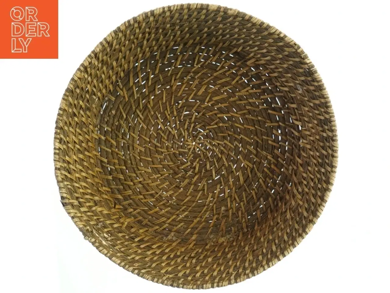 Billede 3 - Rund fletkurv (str. Ø 27 cm)