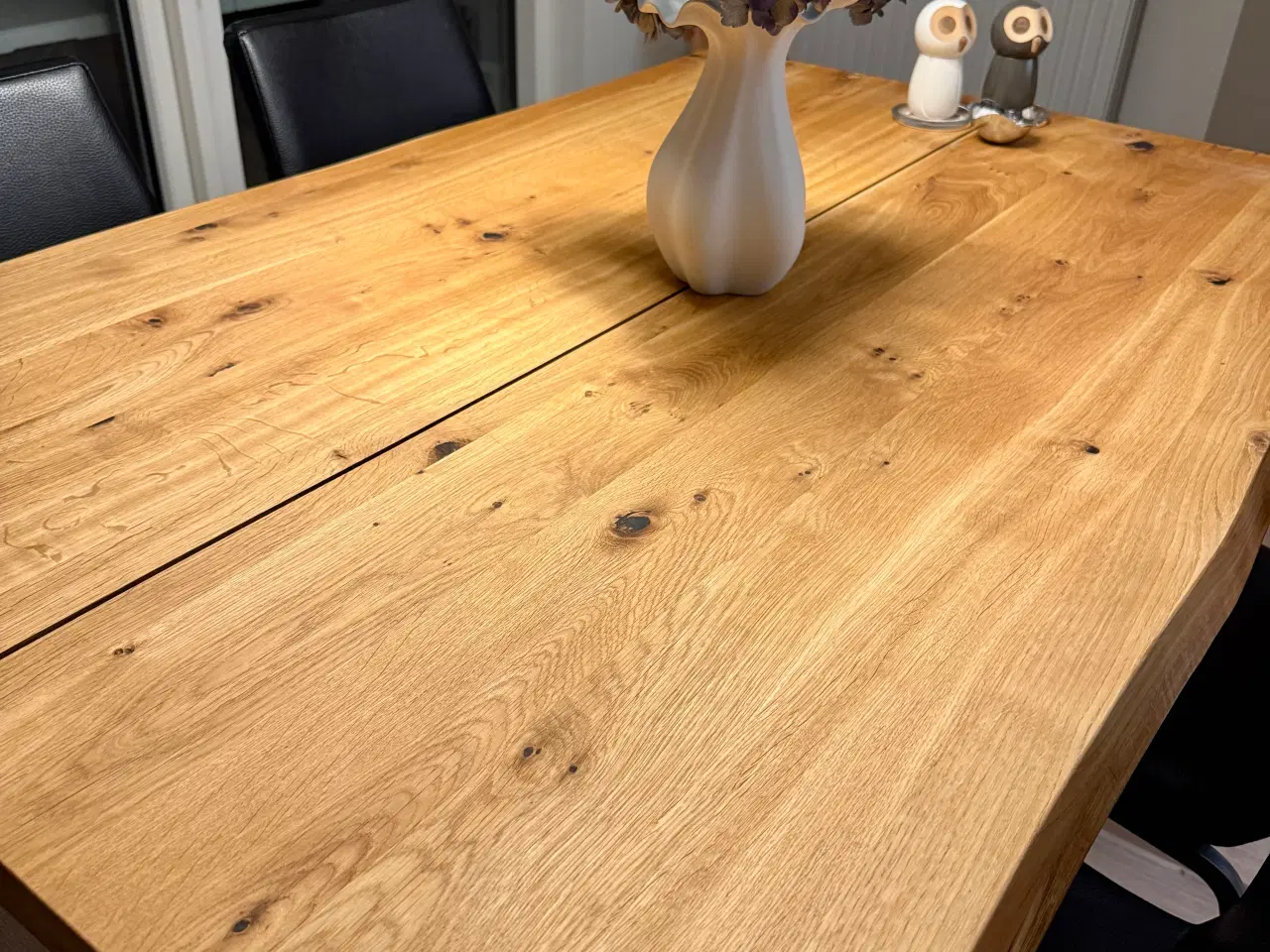 Billede 3 - Plankebord i eg + tillægsplader