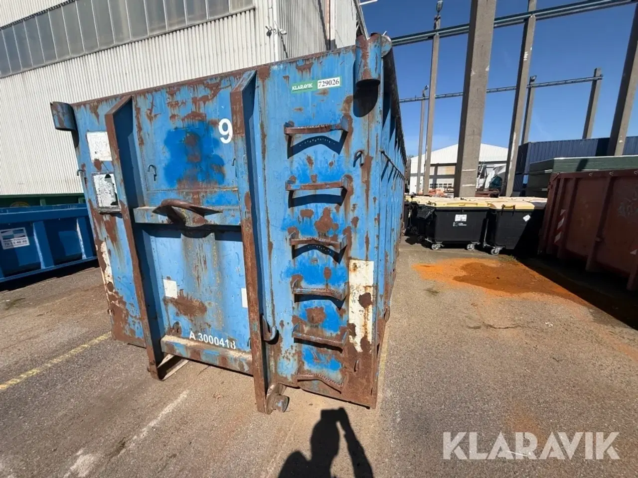 Billede 6 - Åben container med dobbelt bagdør