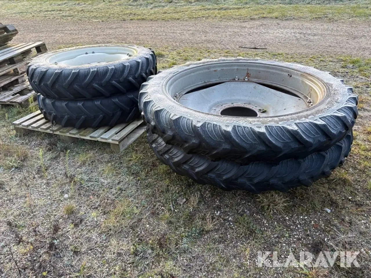 Billede 3 - Sprøjtehjul sæt Taurus, BKT Soilsaver RC95, Agri Max RT955 4 styk.