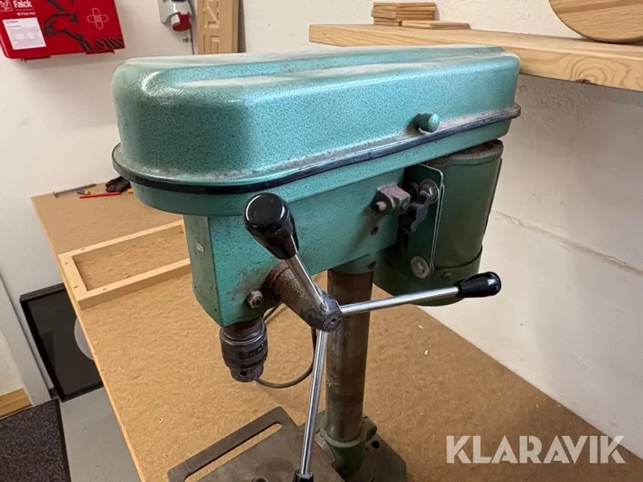 Billede 7 - Lot med bord slibe og boremaskine Scheppach, Herkules, Powercraft,San Li