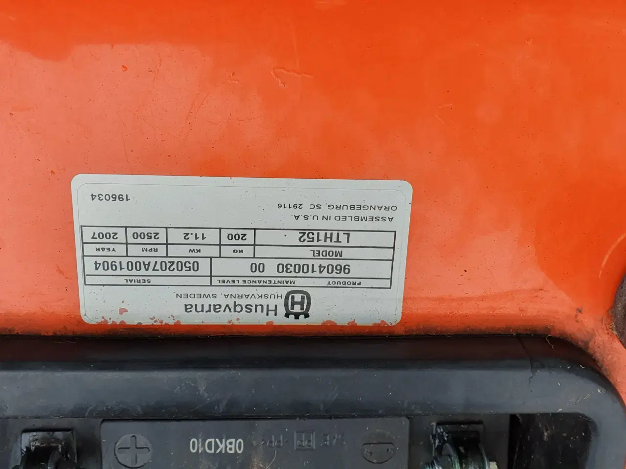 Billede 7 - Husqvarna LTH152 med Dozerblad