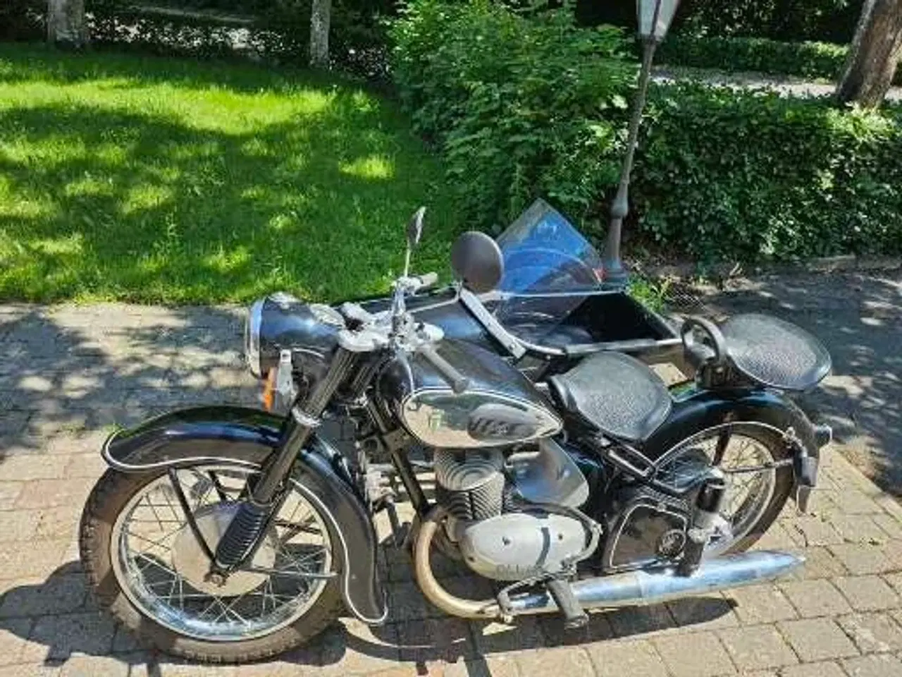 Billede 1 - 1954 Mærke dkv sr 250 Royal Delux med sidevogn