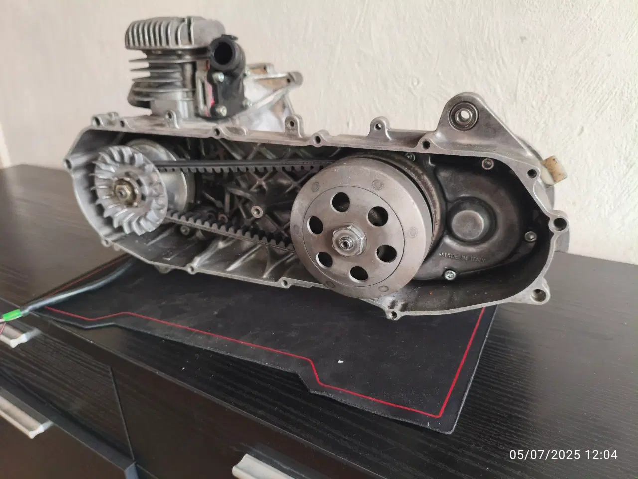 Billede 2 - Nyrenoveret lodret minarelli motor 50cc STD