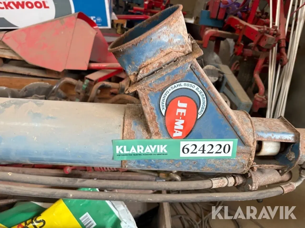 Billede 9 - Hydraulisk korn/gødningssnegl Je-ma