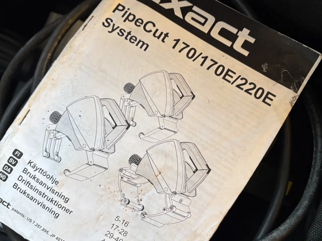 Billede 2 - Exact PipeCut 220E rørsav 