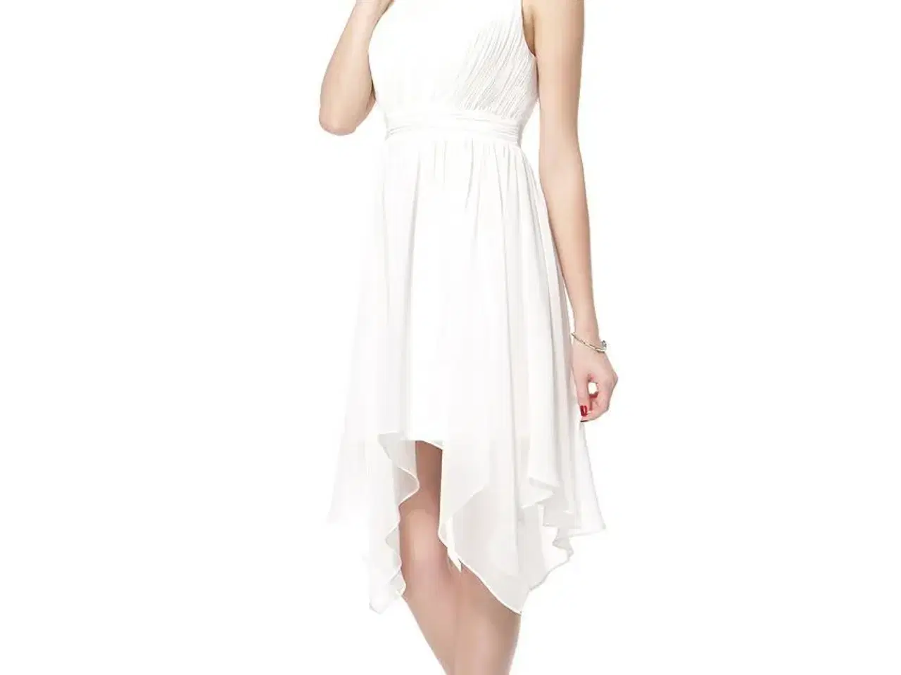 Billede 2 - smuk hvid/off white kjole