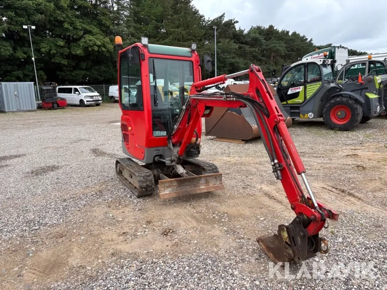 Billede 2 - Minigraver Yanmar Sv17-ex