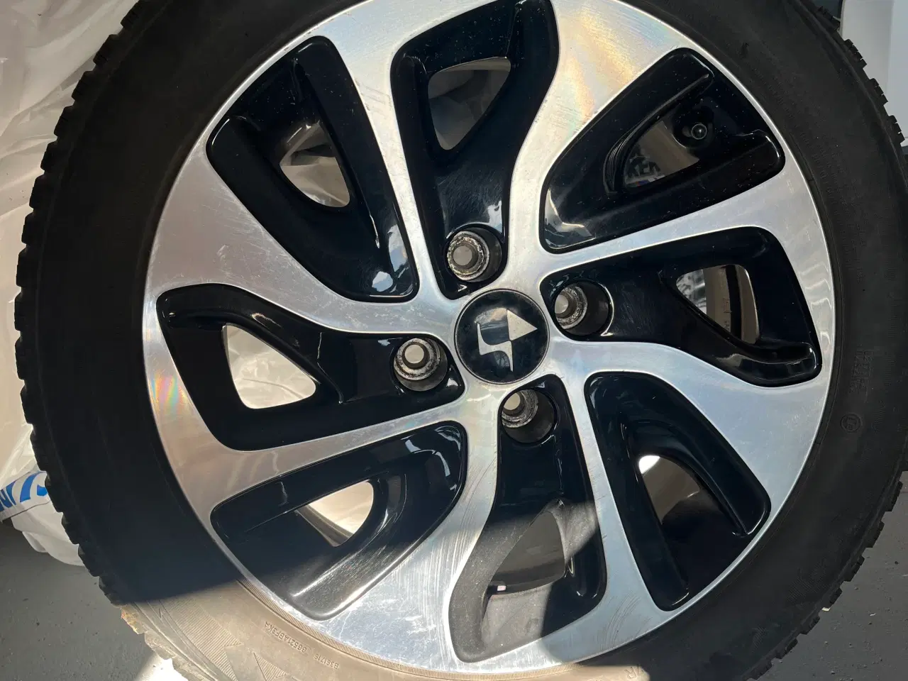 Billede 3 - Original Citroen ds3 alufælge vinterdæk