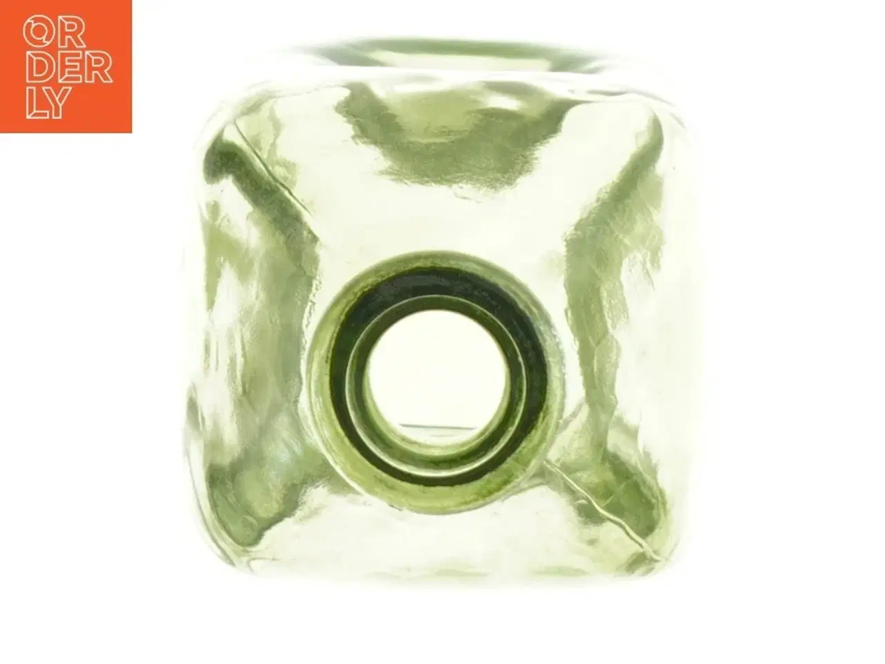 Billede 4 - Gammel grøn glasflaske (str. H 23 cm)