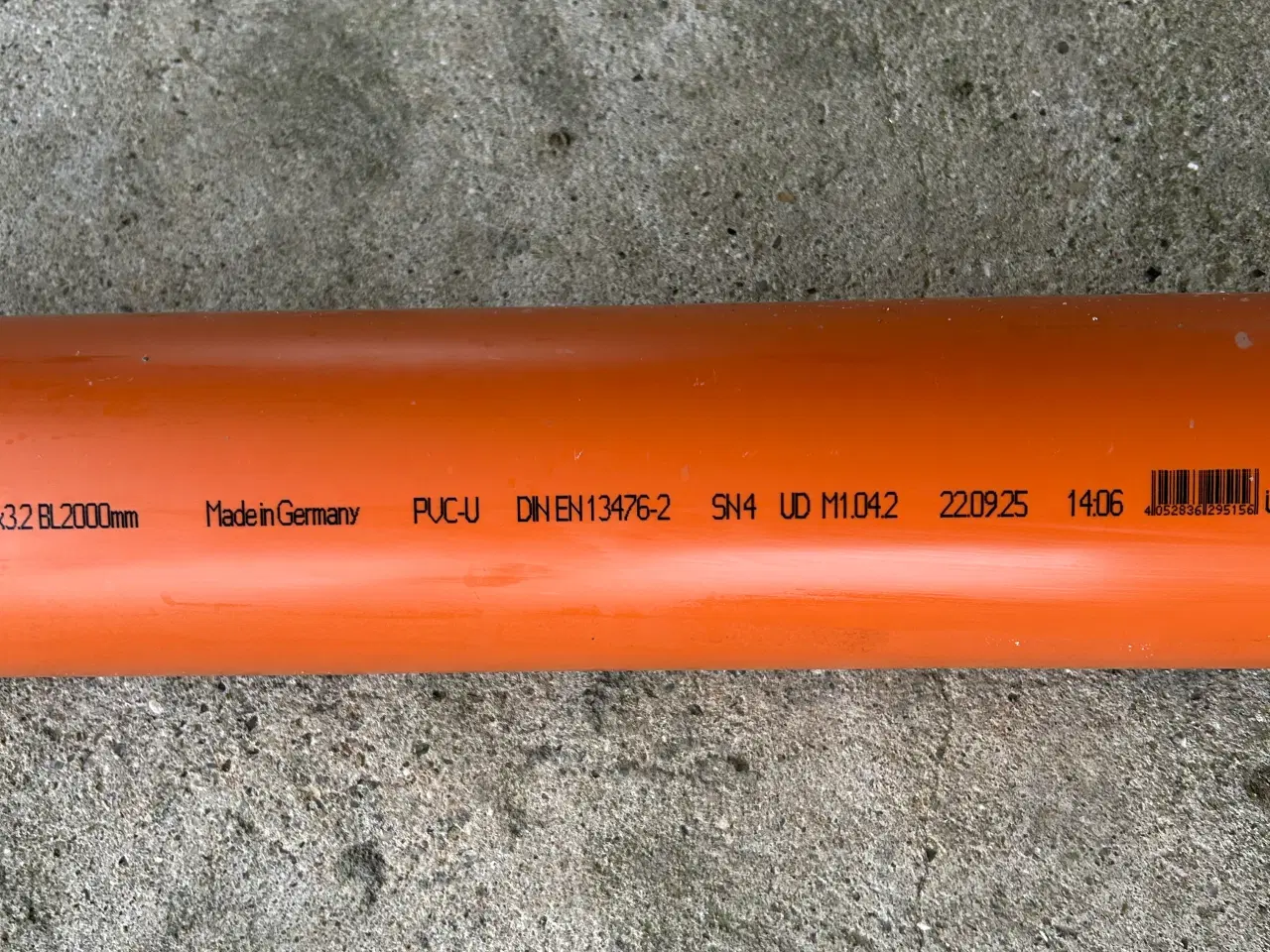 Billede 3 - Kloakrør 110 mm, 2 meters 35 stk