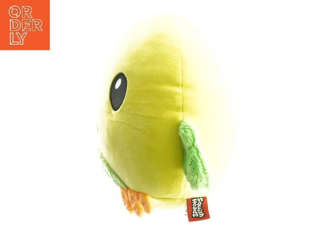 Billede 2 - Squish Heads papegøje plys fra Squish Heads (str. Ø 22 cm)