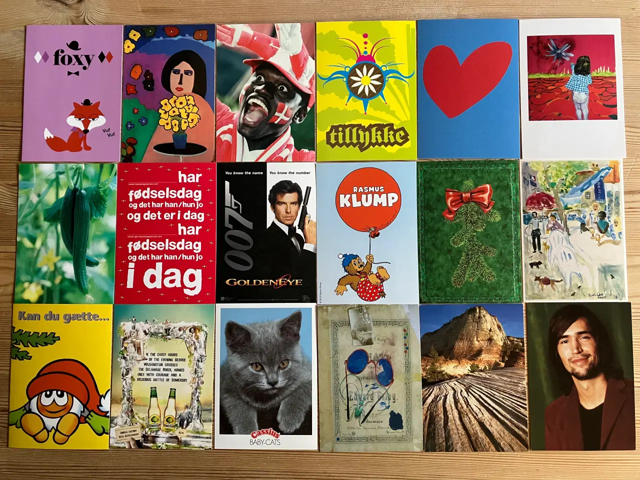 Billede 2 - 4x100 Postkort GO-CARD, reklame- og kunstpostkort