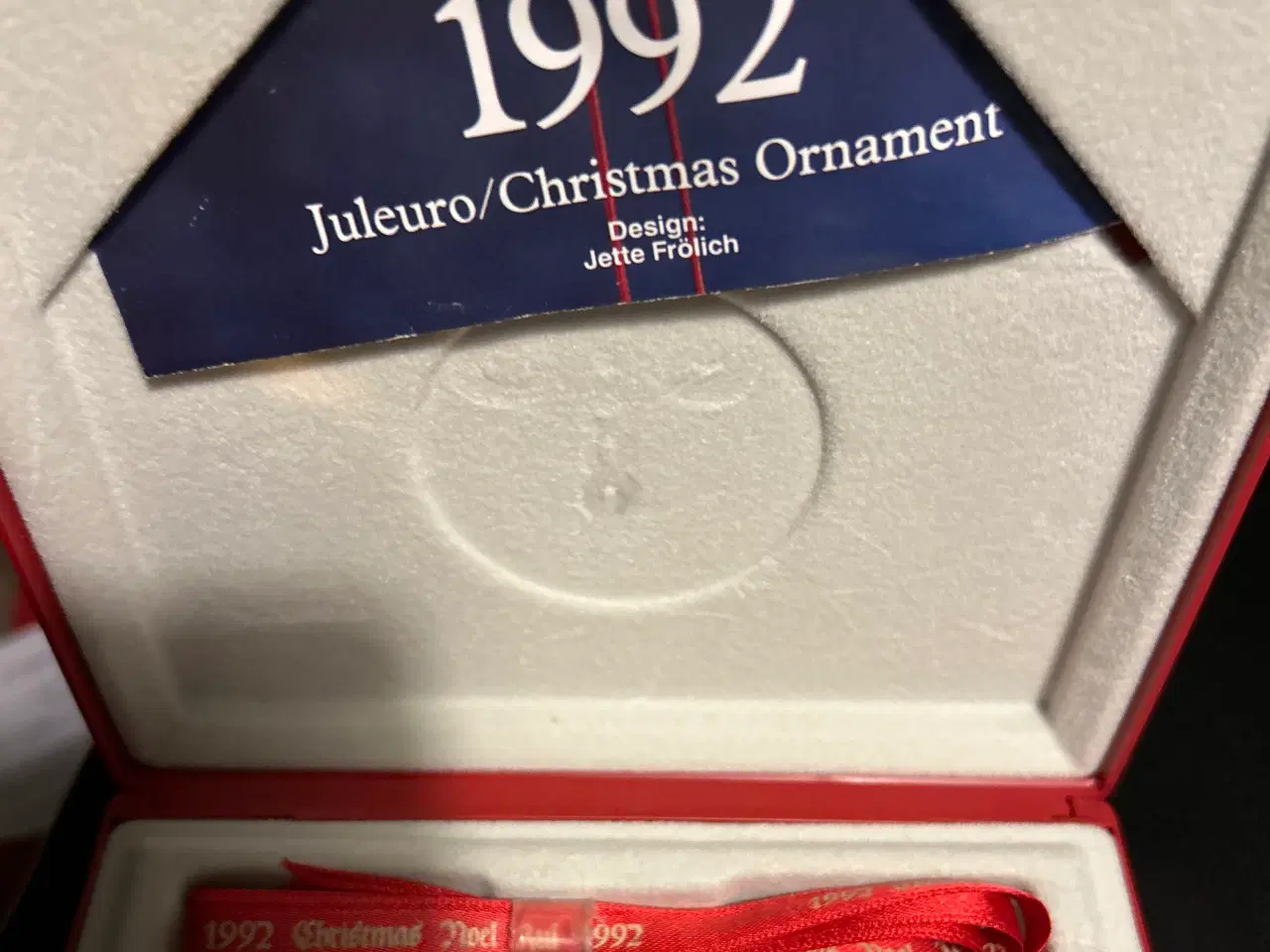 Billede 2 - George Jensen Juleuro 1992 spurveskjul 