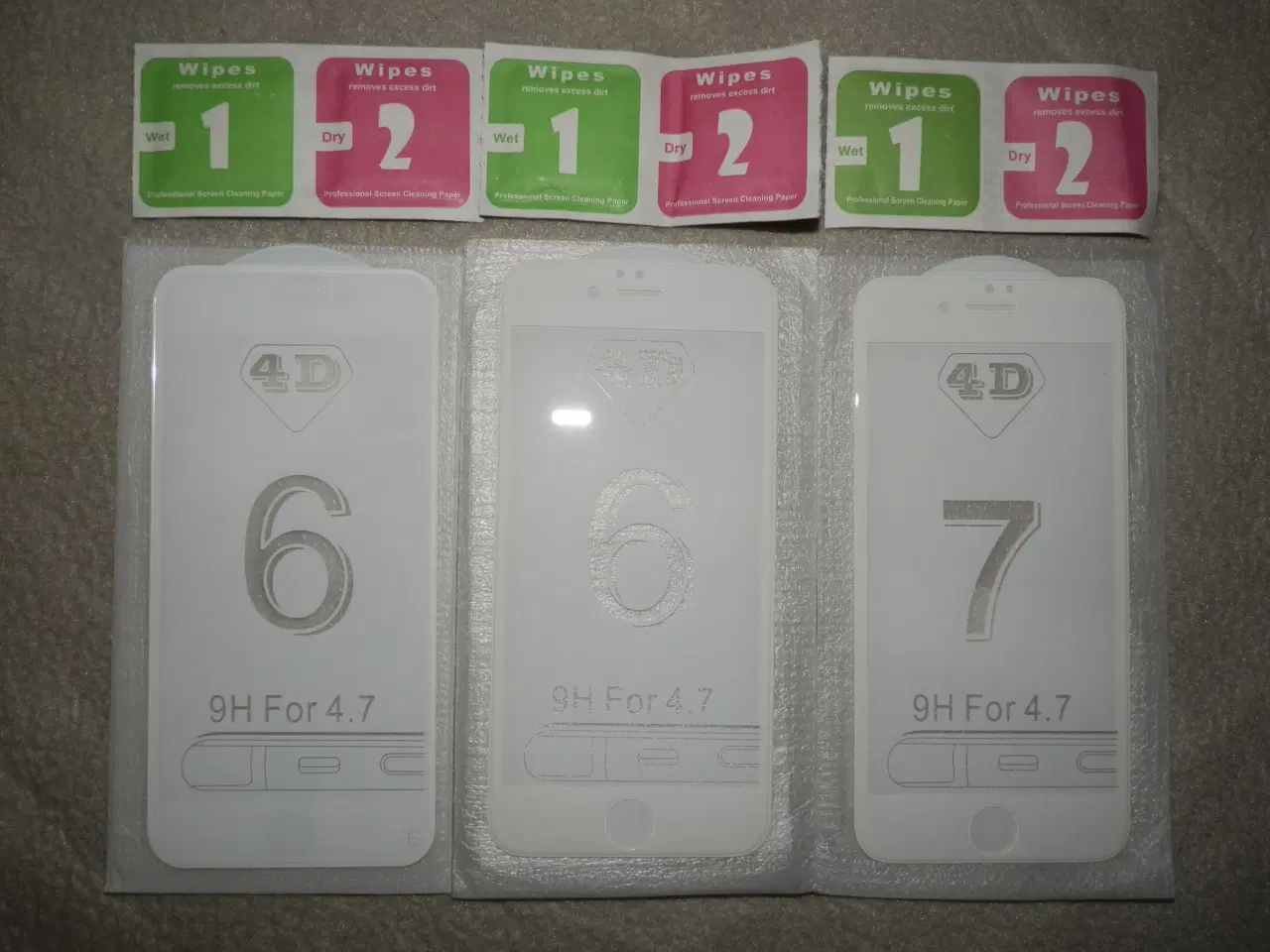 Billede 3 - Panserglas til iPhone 6, 7 og 8.