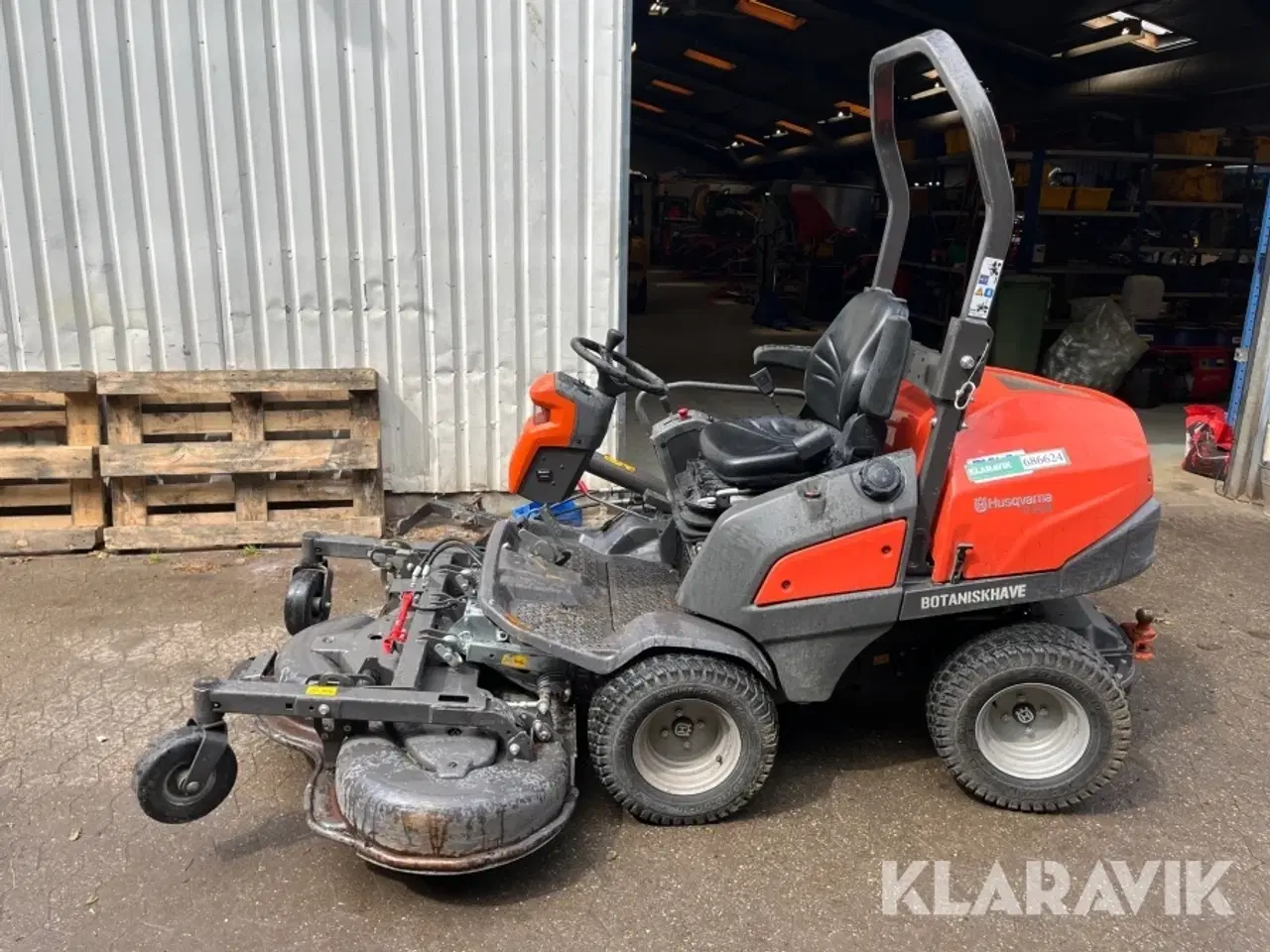 Billede 7 - Græsslåmaskine Husqvarna P 525D med slagleklipper