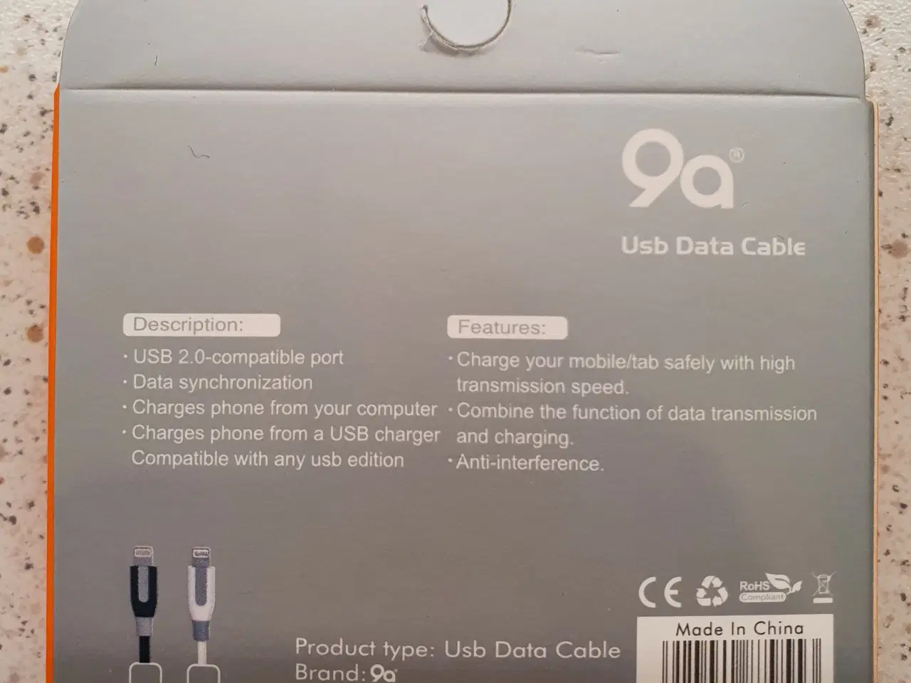 Billede 3 - 9a usb lightning kabel til iPhone 