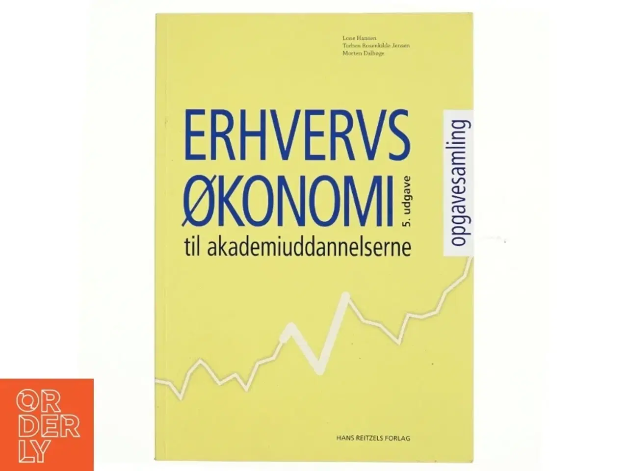 Billede 1 - Erhvervsøkonomi til akademiuddannelserne. Opgavesamling af Lone Hansen (f. 1959-07-26) (Bog)