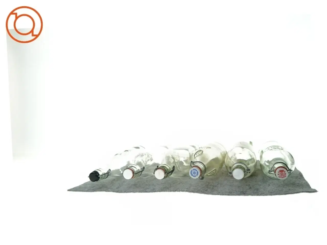 Billede 3 - retro patentflasker, gamle Glasflasker (str. 30 cm)