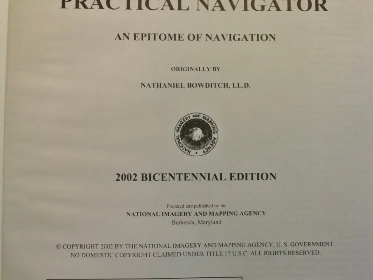 Billede 2 - the american practical navigator. pub. no. 9, by n