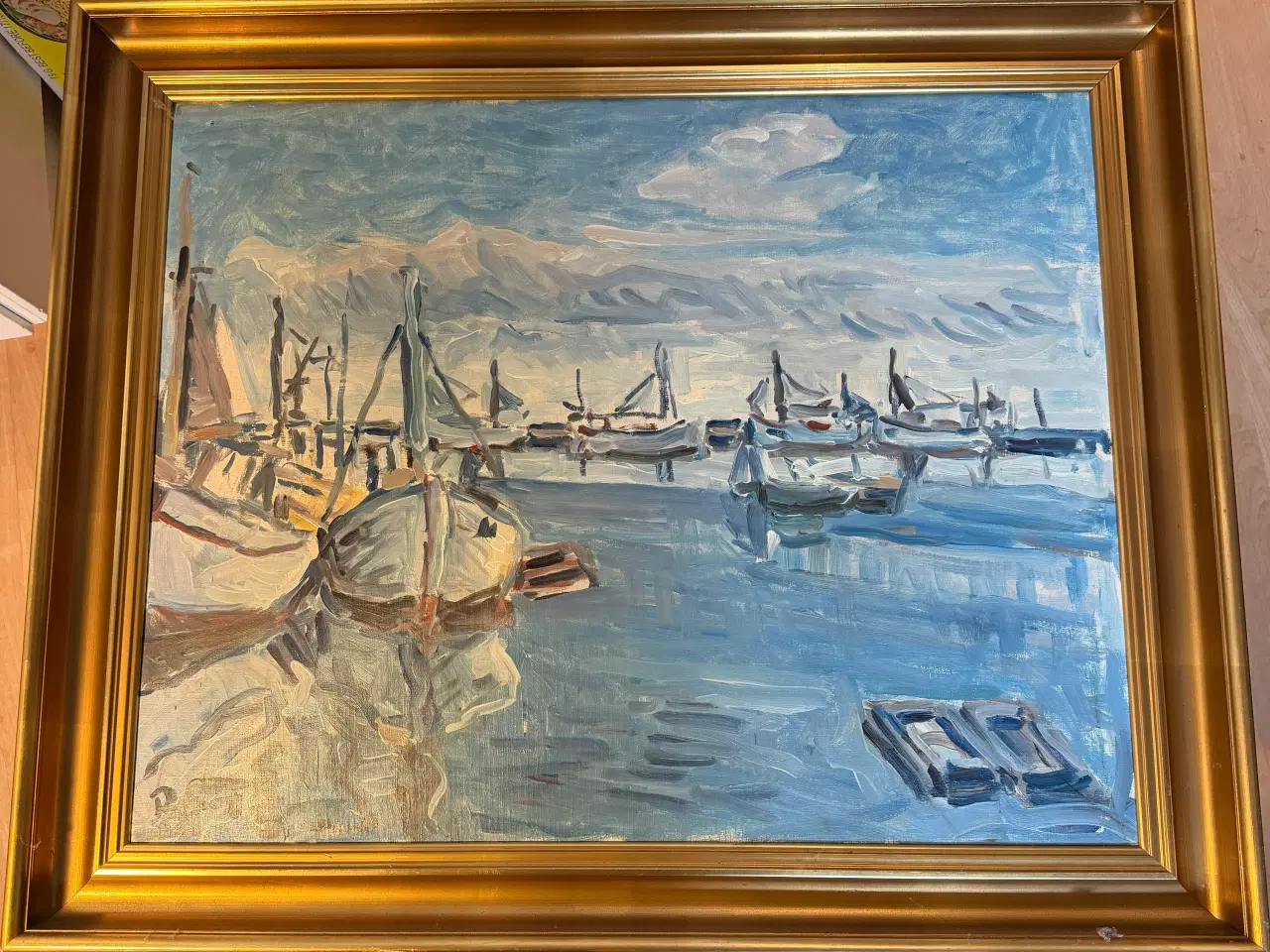 Billede 1 - Maleri af Aage Bernard-Fredriksen 