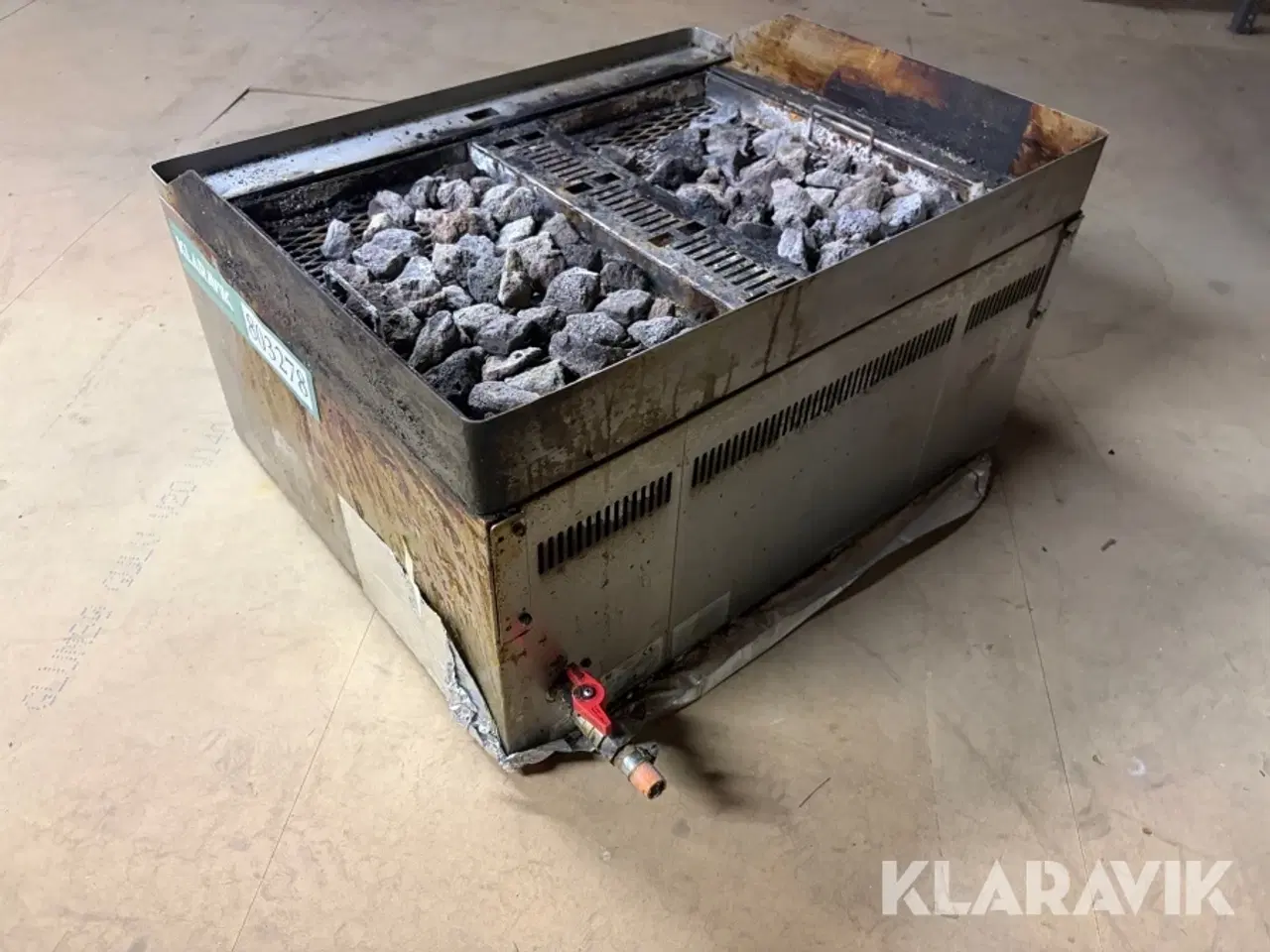 Billede 2 - Gasgrill RM GASTRO GL 60 Lavastein 8 KW