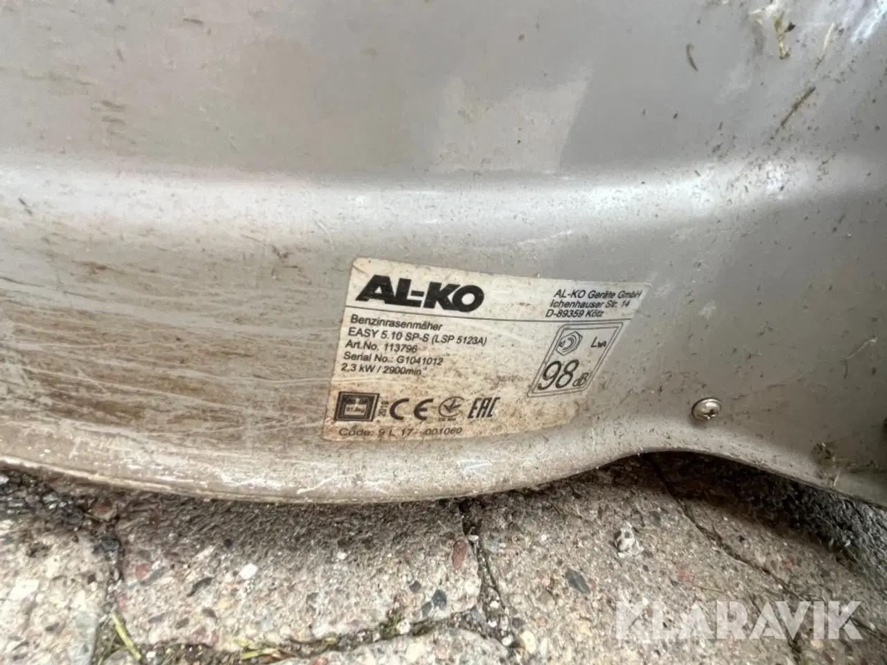 Billede 11 - Plæneklipper AL-KO Easy 5.10 sp-s