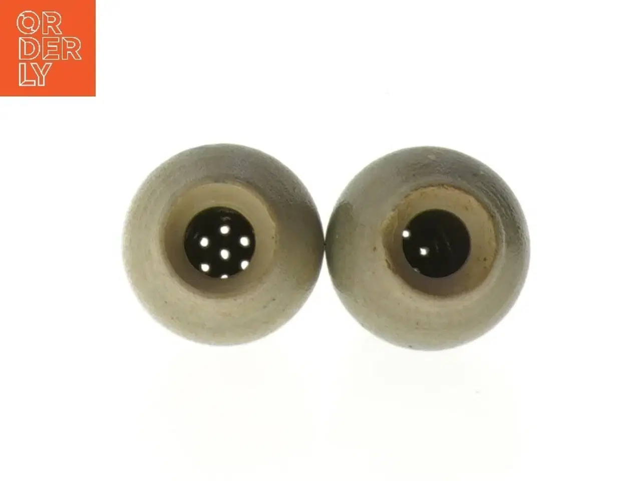 Billede 4 - Keramiske salt- og peberbøsser (str. 7 cm)