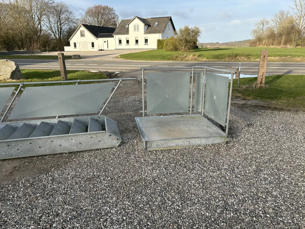 Billede 3 - Galvaniseret trappe 