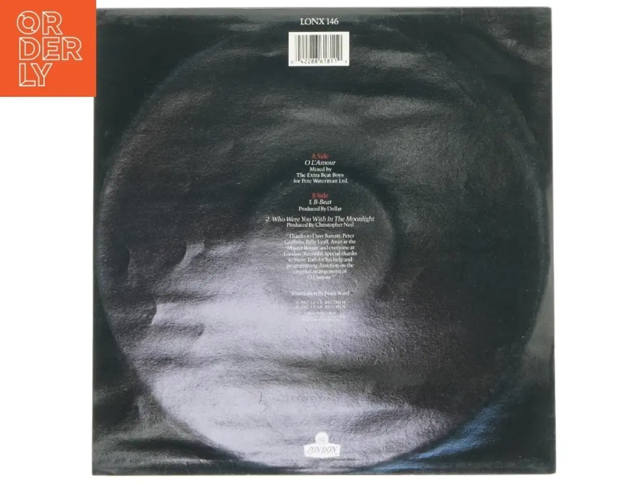 Billede 3 - Dollar - O L&#39;Amour vinylplade fra London Records