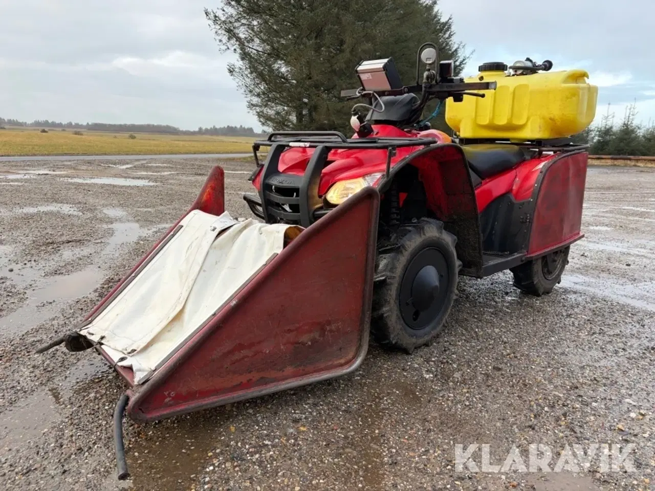 Billede 1 - Sprøjtemaskine med gødningsspræder Honda 420 FE