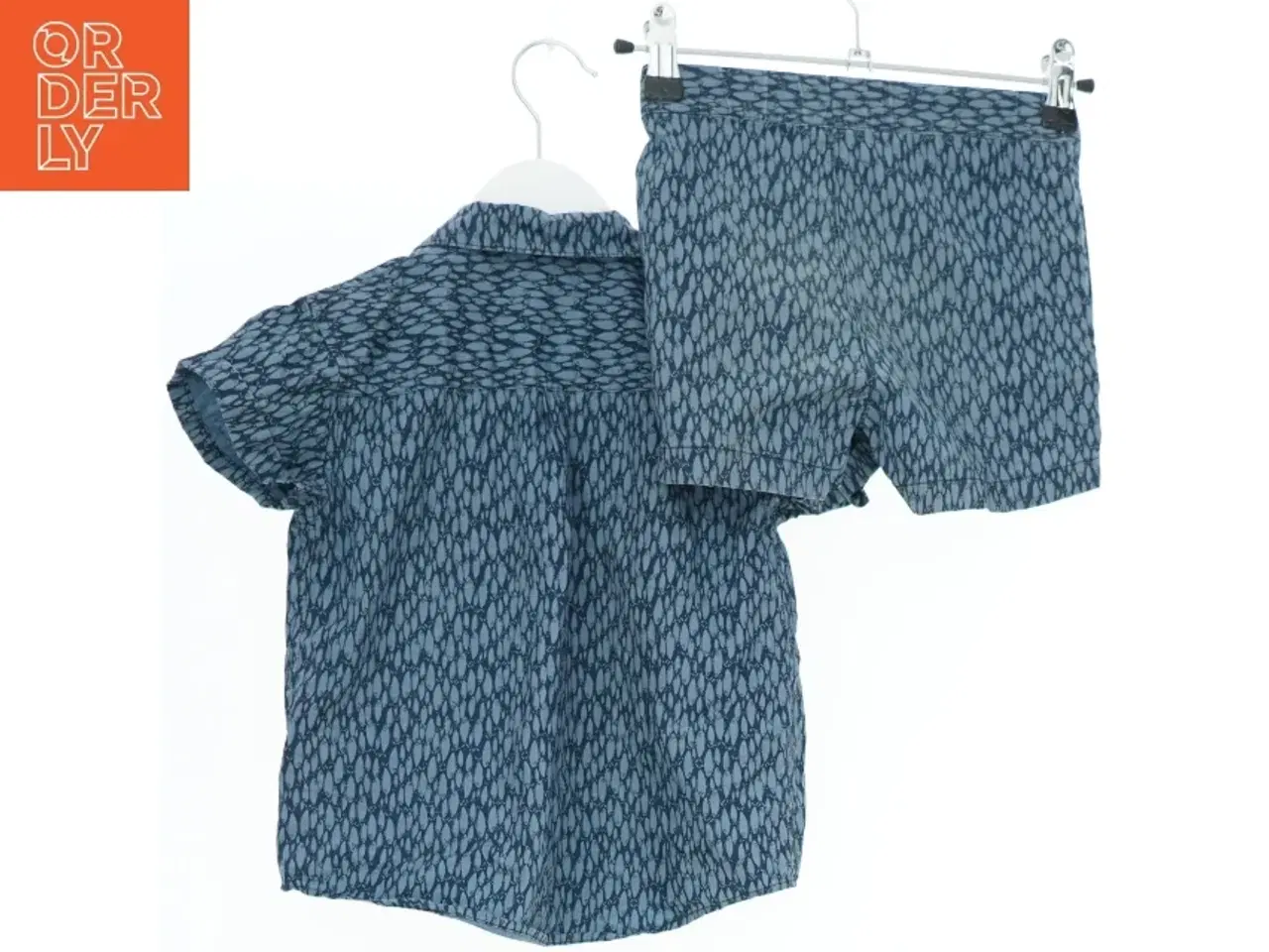 Billede 2 - Bluse og shorts sæt til børn fra Pomp de Lux (str. 98)