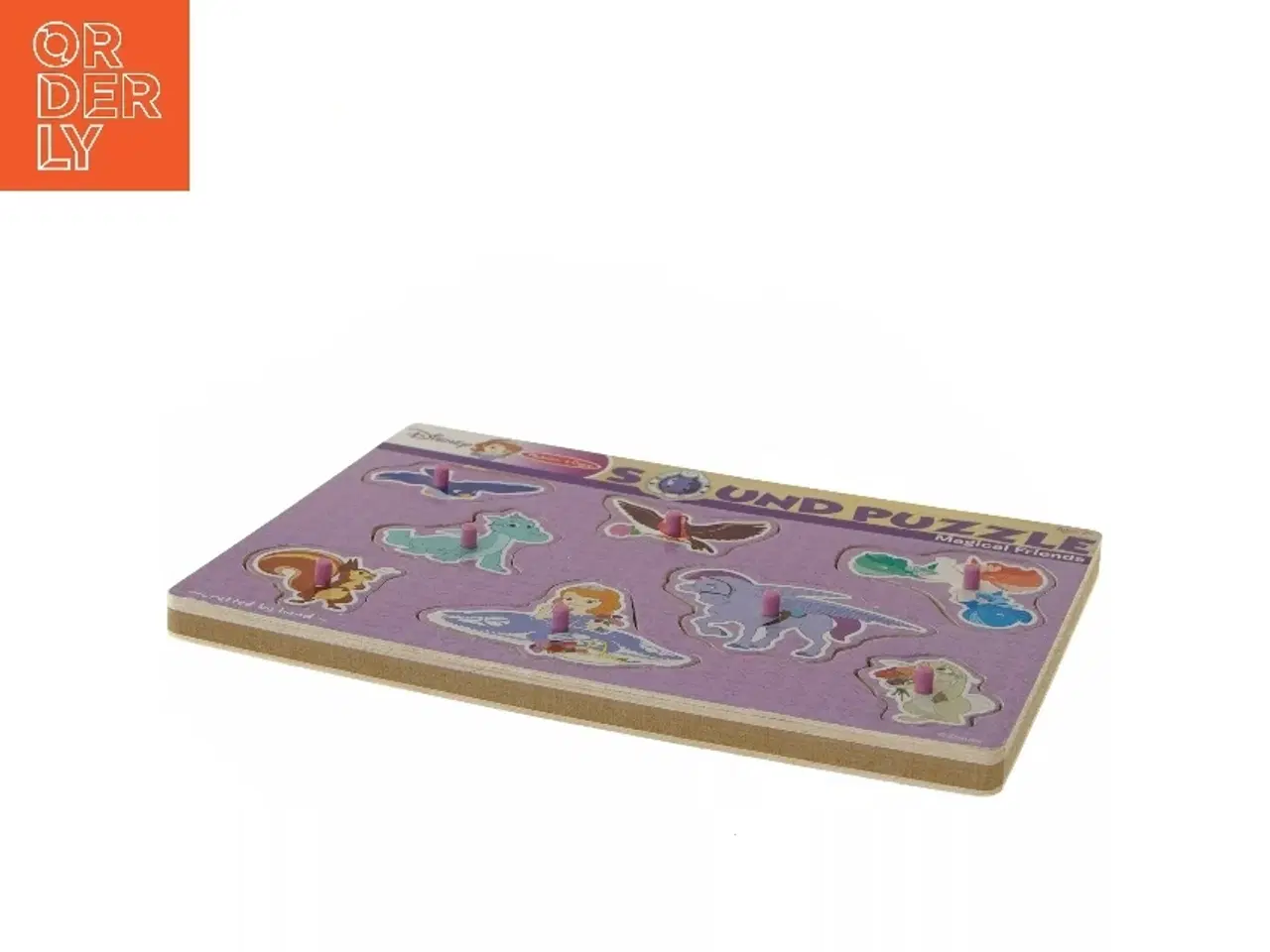 Billede 4 - Disney lydpuslespil med magiske venner fra Disney (str. 29,5x21,5 cm)