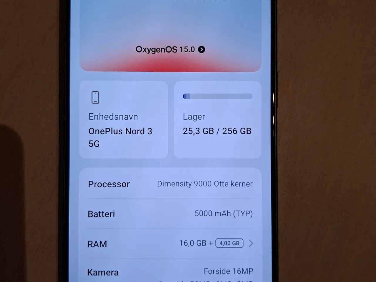 Billede 2 - OnePlus Nord 3 / 5G - 16/256 GB 