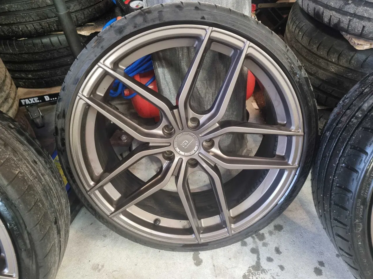 Billede 4 - 20" 5x112 BILLIGE Ocean Performance kobber Fælge.
