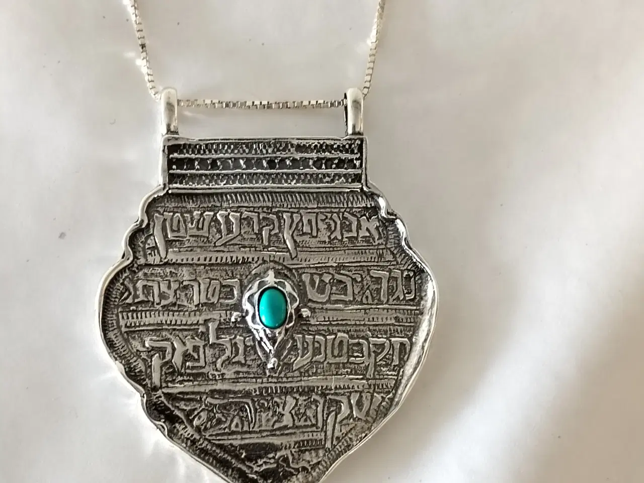 Billede 1 - Super Smuk Sølv Halskæde