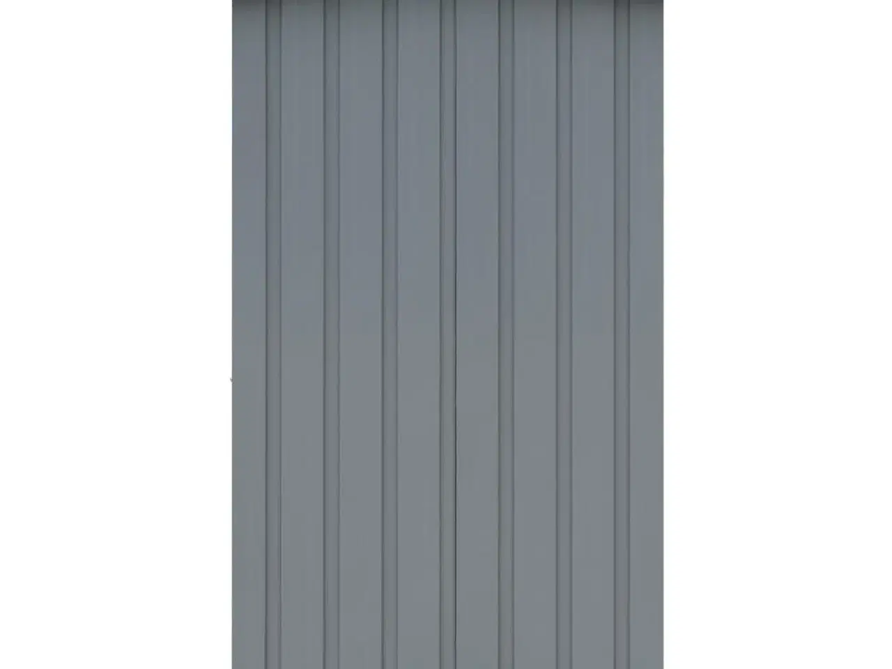 Billede 4 - Brændeskur til haven galvaniseret stål 172 x 91 x 154 cm grå